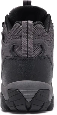 Men's Waterproof Hiking Boots Non-Slip Lightweight Mid Top Ankle Boot Breathable Hiker Trekking Shoes, view 5