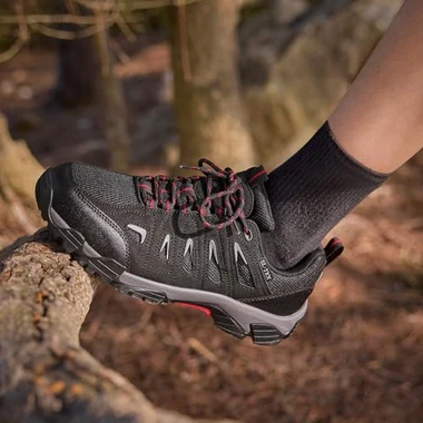 Men's Waterproof Hiking Shoes Lightweight Anti Slip Outdoor Ankle Boots Breathable Hike Trekking Trails Shoe, view 2