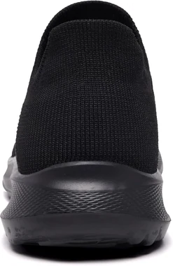 Womens Slip on Walking Shoes Comfort Lightweight Casual Sneakers, view 4