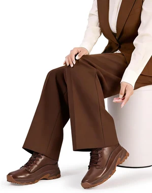 Non Slip Work Boots for Women Slip-Resistant Shoes Waterproof Food Service Chef Kitchen Restaurant Working Casual Comfortable Ankle Boot Outdoor Walking Booties Sneakers, view 2