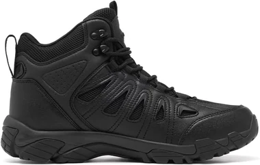 Men's Waterproof Hiking Boots Non-Slip Lightweight Mid Top Ankle Boot Breathable Hiker Trekking Shoes, view 2