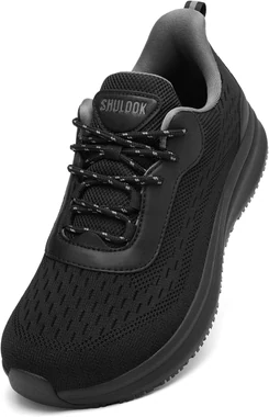 Men's Non Slip Work Shoes Kitchen Chef Restaurant Food Service Shoe, view 3