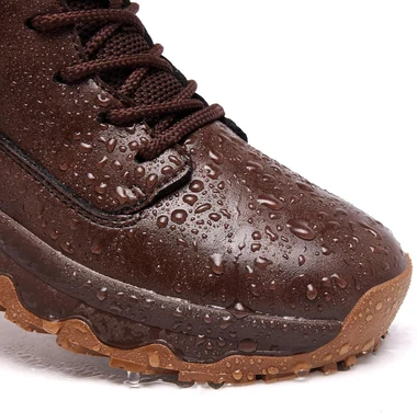 Non Slip Work Boots for Women Slip-Resistant Shoes Waterproof Food Service Chef Kitchen Restaurant Working Casual Comfortable Ankle Boot Outdoor Walking Booties Sneakers, view 3