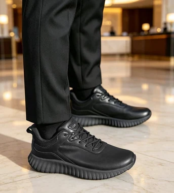 Non Slip Work Shoes for Men Food Service Kitchen Chef Restaurant, view 7