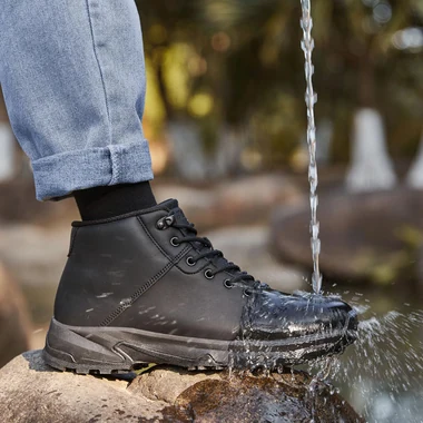 Non Slip Work Boots for Men Slip Resistant Shoes Restaurant Kitchen, view 6