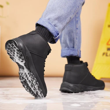Non Slip Work Boots for Men Slip Resistant Shoes Restaurant Kitchen, view 5